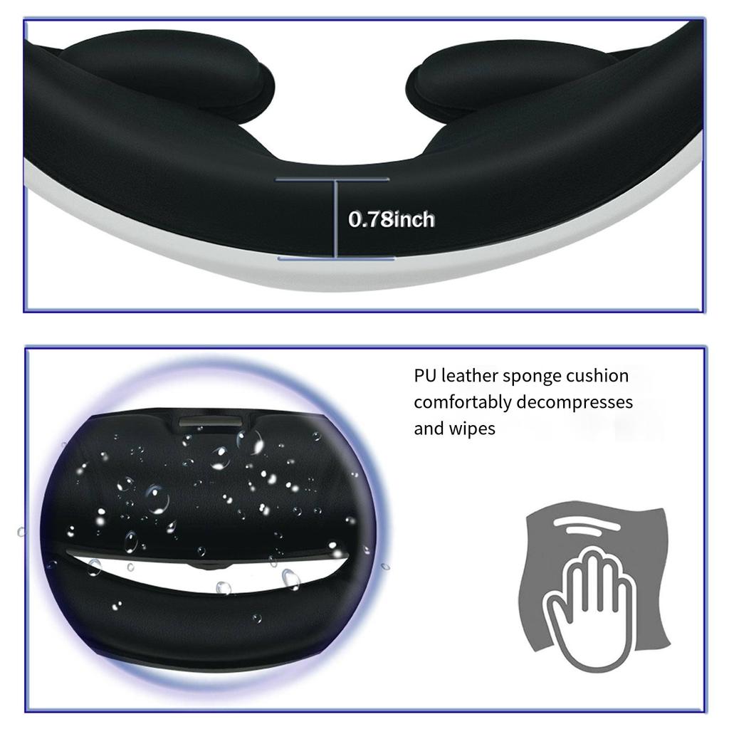 Adjustable Head Support for 3S VR Headsets, Customizable Comfort with Advanced Pressure Reduction