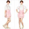 NOOLOR Anmira Uniform Waitress Maid Outfit Set Cosplay Costume (Size M, Pink)