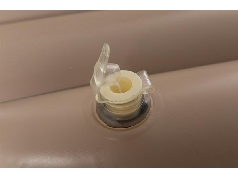 Faltbare aufblasbare Auto-Matratze mit PVC-Beflockung für SUV-Reisen