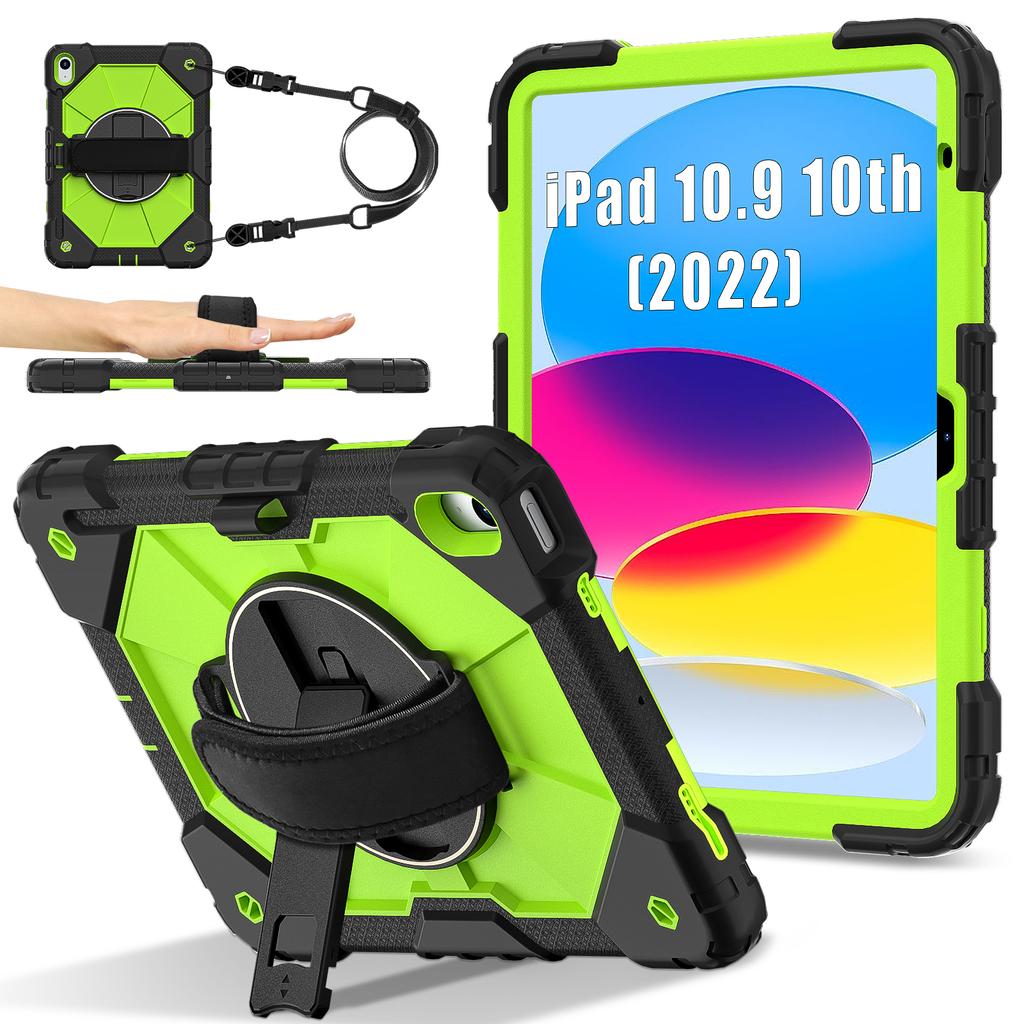Panzer Hülle für IPad A16 11. 2025 10. 10.9 2022 Mini 7/6 Kinder Ständer Stoßfest Tablet Hülle für IPad Air 11 10.9 Pro 11 Air 13