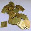 H62 Brass Plate, Sheet, Foil, Block, Thin Sheet, Copper Sheet 0.5- Custom Laser Processing