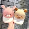 Adjustable Children Baseball Hat Breathable Cartoon Animal Cap Dog Baby Sunscreen Hat  Summer