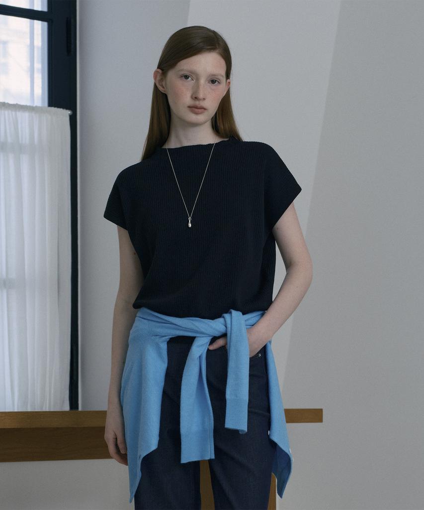 JUCYJUDY Mock Neck Knit Pullover J1Kt020J