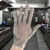 OEM Industriële Stalen Kettingmail Veiligheidshandschoenen Aanpasbaar Fabriek Direct Snijbestendige Werkhandschoen Anti-Snijhandschoenen