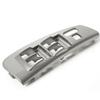 1pc Left Front Door Panel Window-Switch Bezel For Toyota For Matrix (Base, XR, XRS) 2003-2008 (only For Power-Window) Grey Parts