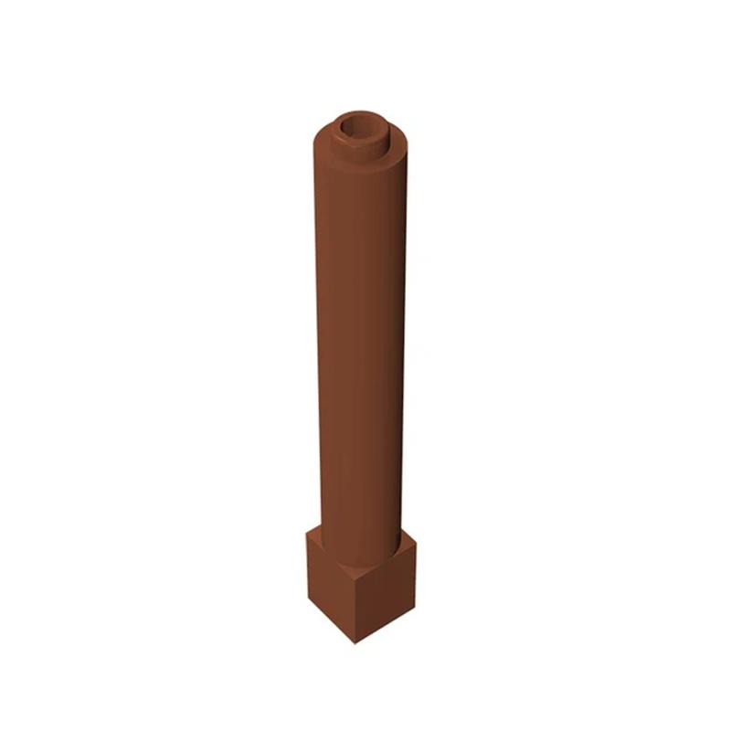Non-Toxic 50Pcs Moc 43888 With 1X1X6 Solid Pillar Thick For Building Blocks Parts Diy Bricks Bulk Tech Parts Toys Model Educational