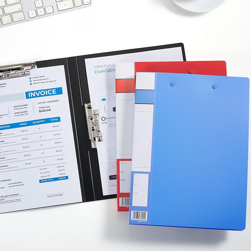 Qixin A605 A4 Double Strong Document Clips