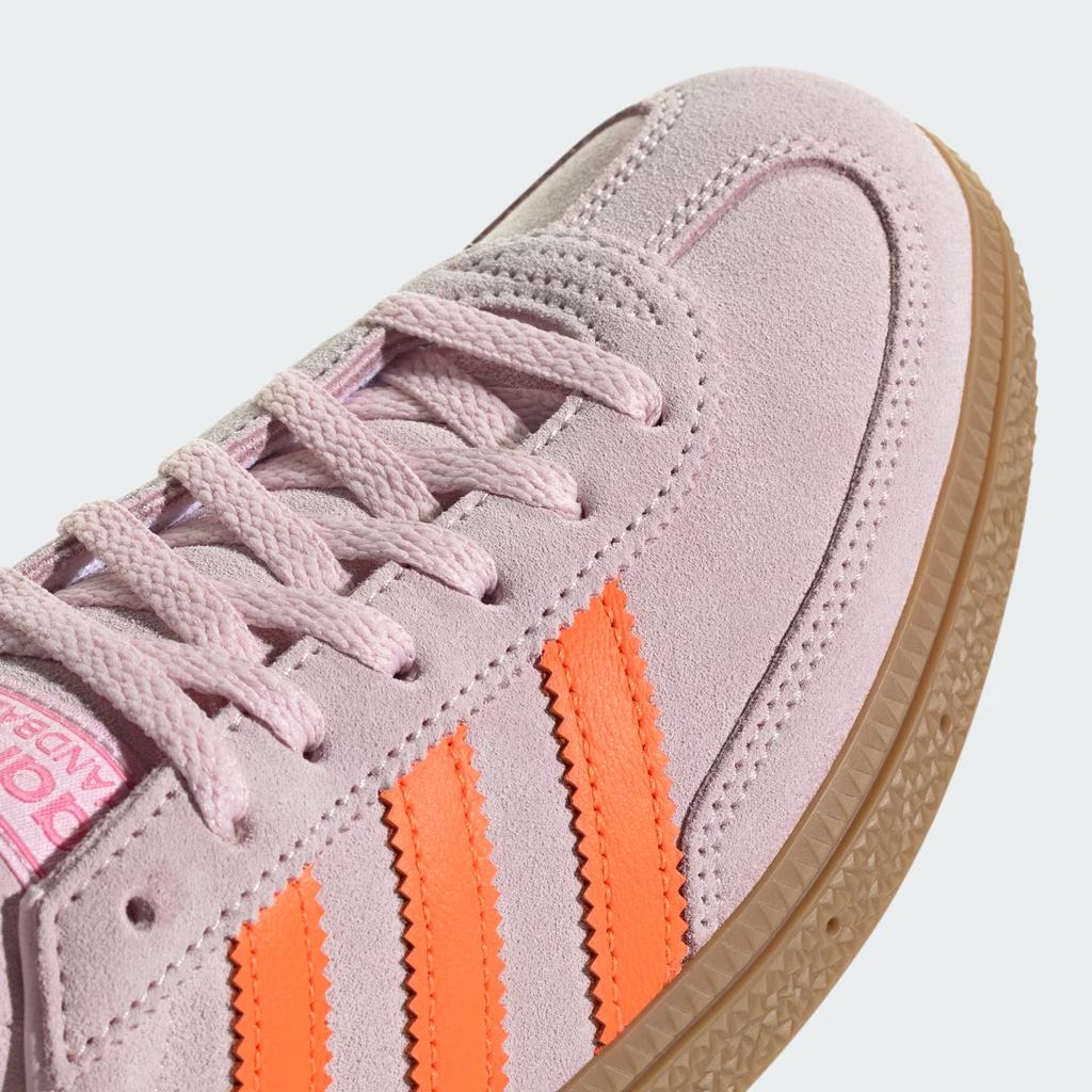 adidas Originals HANDBALL SPEZIAL Abrasion Resistant Low Top Training Shoes Women's Pink Sneakers JS0250