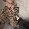 Americký retro leopardí vzorový pletený kardigánový sveter s výstrihom do V, mäkký brúsený štýl
