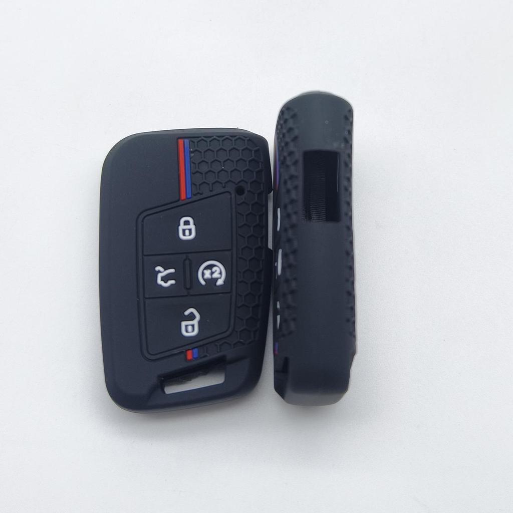 Silicone Case for 2020 VW Magotan, Passat, Arteon, CC: 5-Button Key Cover