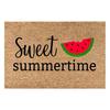 QX2E Front Door Mat Summer Holiday Welcome Mat Anti-slip Doormat Indoor Outdoor Rugs