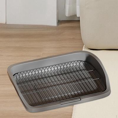 Toilettes pour chien Fournitures pour animaux de compagnie pour Petites et Moyennes Grilles Porte-coussinets pour chiot portable