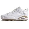 Air 6 Retro Low Golf White Khaki Men Sneakers DV1376-100