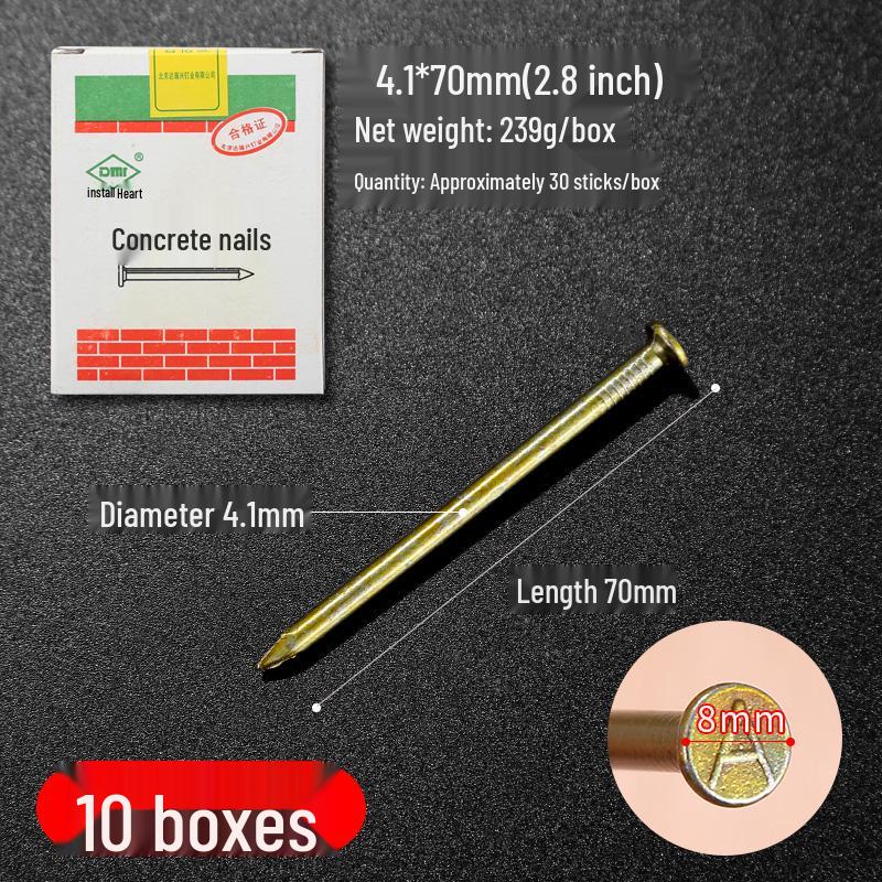 Long Cement Steel and Iron Nails for Wall and Woodworking