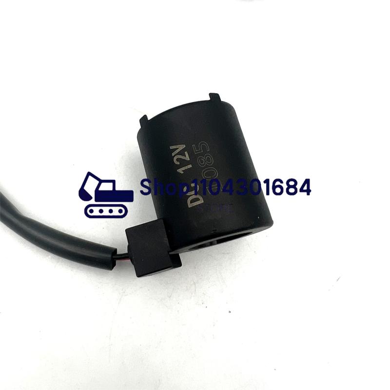 For Yanmar VIO Solenoid Valve Coil 12V   Accessories 16mm 38mm Excavator