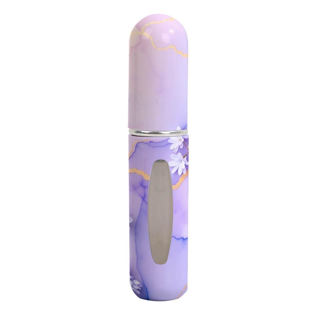 Portable 5ml Mini Perfume Bottle Refillable Leak-proof Empty Cosmetic Containers Spray Atomizer Bottle Travel синий