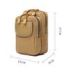 Outdoor  Sports  Waist  Bag Adventure Camouflage Small Waist Pouch 6-inch Mobile Phone Waist Bag