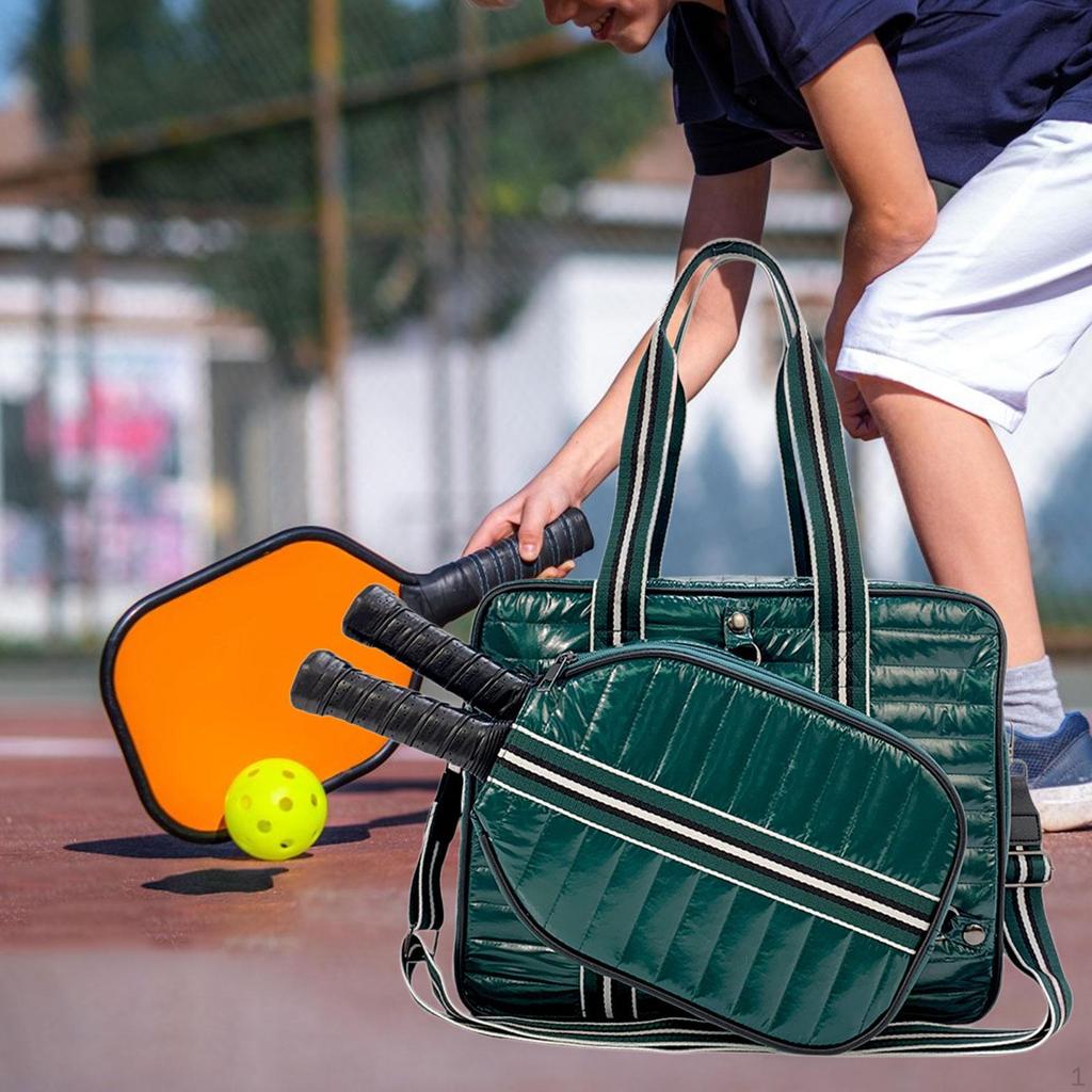 Tenisová taška na badminton s ramenním popruhem pro uložení rakety na okurky