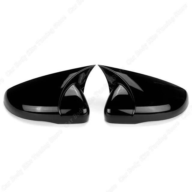 2pcs M4 Mirror Caps for VW Golf 7 7.5 MK7 7.5 Facelift TSI TDI GTI R GTD Base 2013- RearView Mirror Cover Case GlossTuning