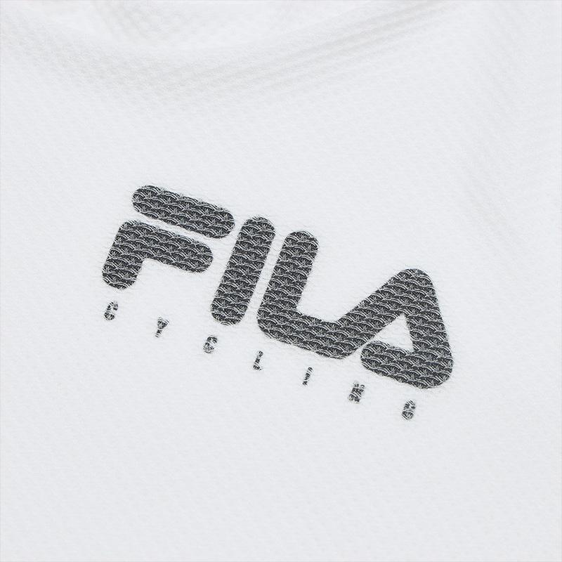 Fila Cycling Outdoor Fashion Casual Simple Short Sleeve T-Shirt Men Tops Jade-White A11M518104F-WT