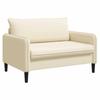 XXL Armchair Cream Velvet