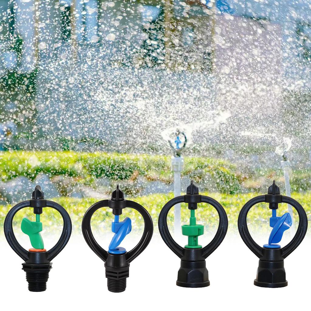 Butterfly Rotary Nozzle 360° Rainy Sprinkler Garden Agriculture Irrigation Lawn Flower Bed Vegetable Watering Micro Sprinkler