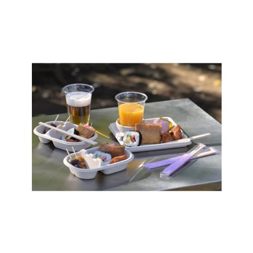 Strix Design Disposable Chopsticks, 30 Pairs, 20.3cm, Birch Wood, Individually Wrapped, Damask Pattern, Perfect for Entertaining, Parties, and Hygieni