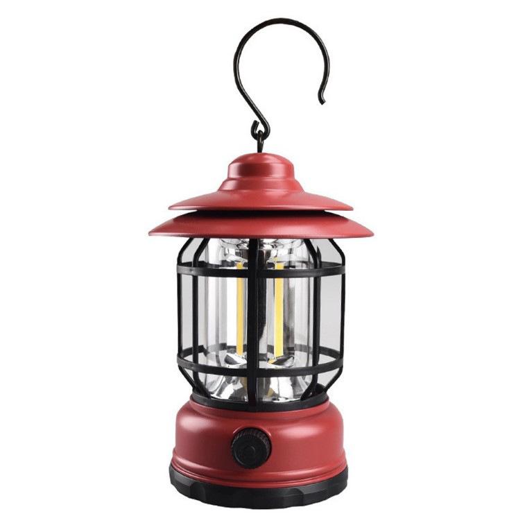 Outdoor Camping Lights Retro Camping Lights Horse Lanterns Rechargeable Portable Tent Lights Camp Lights Lighting Hanging Lights