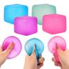 Frosted Ice Cube Shaped Fidget Toy Square Stress Relief Ball For Anxiety Adhd Squishy Squeeze Toy Gift For Adults