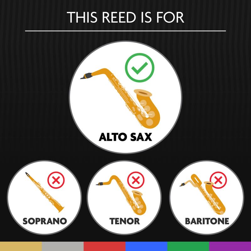 Legere Signature Alto Saxophone Reed ASG2.50 [2 1/2]