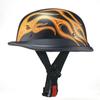 New DOT Approved Motorcycle Helmet Half Face Vintage Retro German  Safety Protection New Summer Unisex Road Caps Helmets