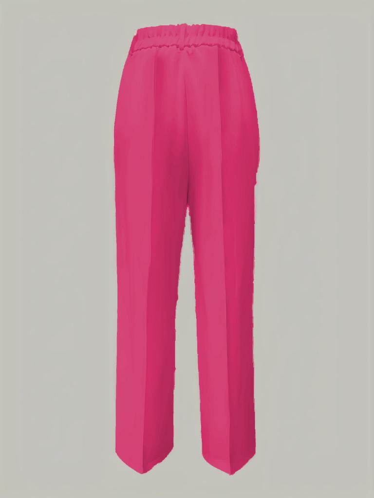 Pantaloni Eleganti da Donna 2025 a Vita Alta, Modellanti, Gamba Dritta