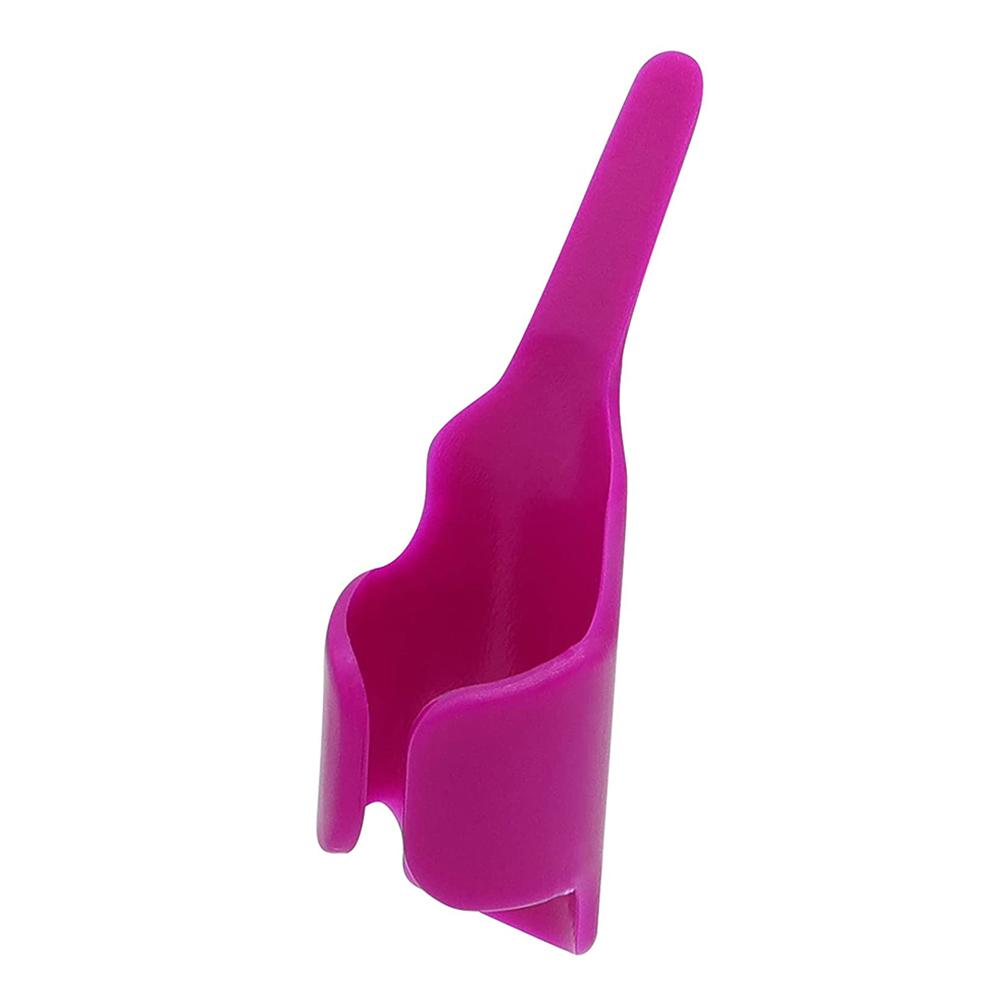 

2/1Pcs Sewing Fingerthing Pusher Plastic Sewing Finger Protector Fabric Cloth Ironing Tool Finger Thing Pusher Thread Controller фиолетовый