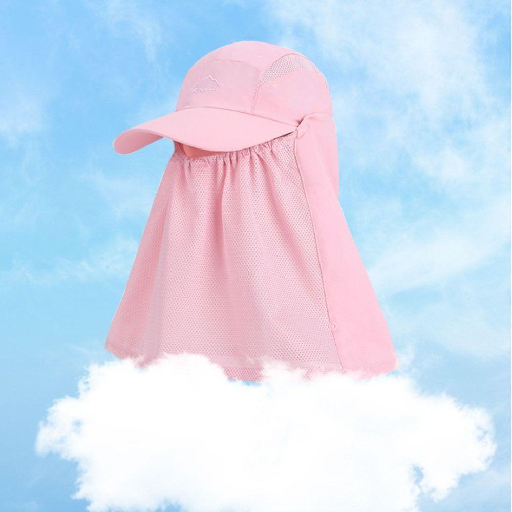 Protection Face Neck Fishing Sun Hat Breathable Fisherman Cap Portable Sunshade Hat  Summer