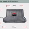 Car Rear Trunk Mat For Honda HR-V HRV 2014 2015 2016 2017 2018 2019 Tailored Cargo Liner Boot Floor Tray Carpet Protector 3D EVA