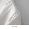 Jinju Men's 100% Linen Henley T-Shirt