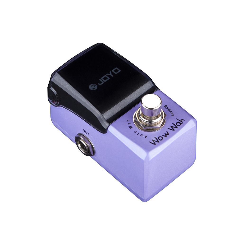JOYO JF-322 WOW WAH Авто-вау Гитарная Педаль Эффектов Широкий Диапазон Динамической Вау Педали с Ручками Sens/Bias/Decay/Reso