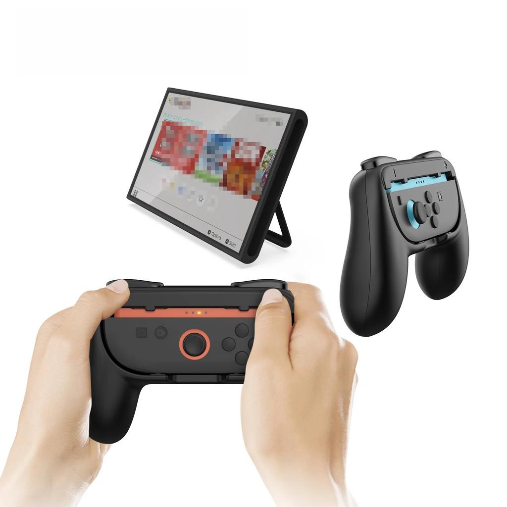 Ergonomic Grip for Switch 2/Switch 1 Joy-pad with Comfort Fit Handles,Left & Right Small Grips,Handle Accessories