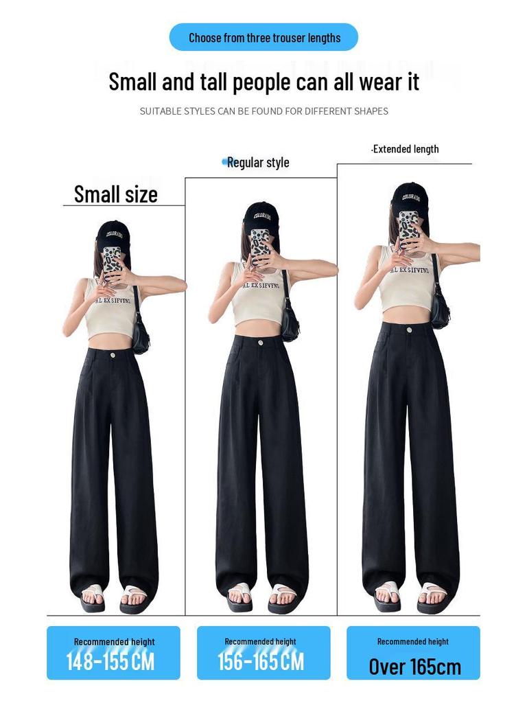 2026 Summer Women's Wide-Leg Cotton Linen High-Waist Casual Pants with Sun Protection