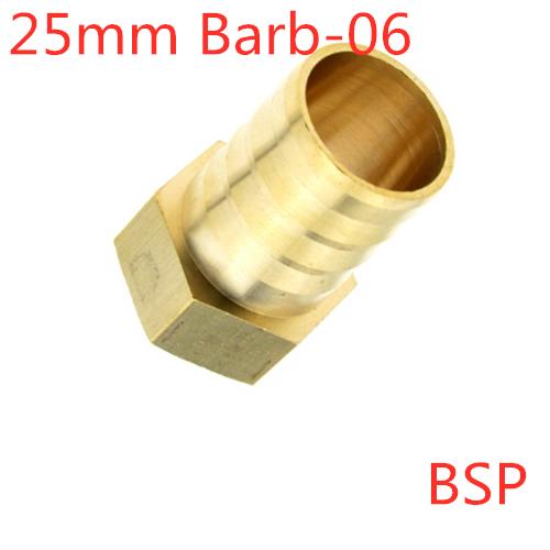 Brass 12mm 14mm 8mm 10mm 19mm 25mm Hose Barb Tail Fitting 3/4" PT BSP Female Thread Connector Joint Copper Pipe Coupler Adapter