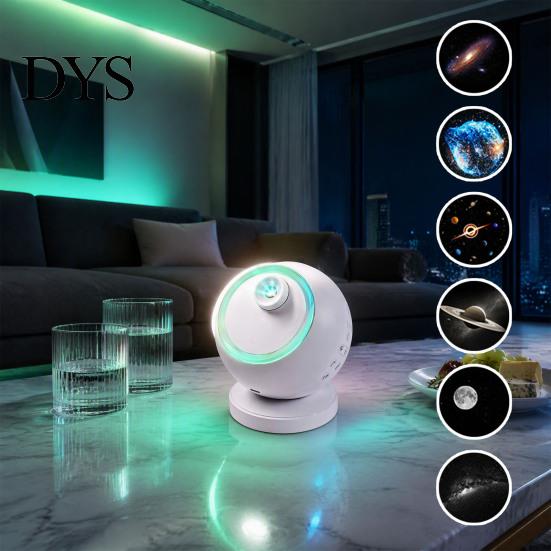 Star Projector Night Light with Bluetooth-compatible Speaker, 360-degree Rotating Space Nebula Birthday Gifts for Teenage Girls Lamp Bedroom,
