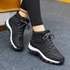 Spring and Autumn new comfortable and breathable women's large size boots outdoor non-slip hiking shoes short boots soft-soled tooling shoes
