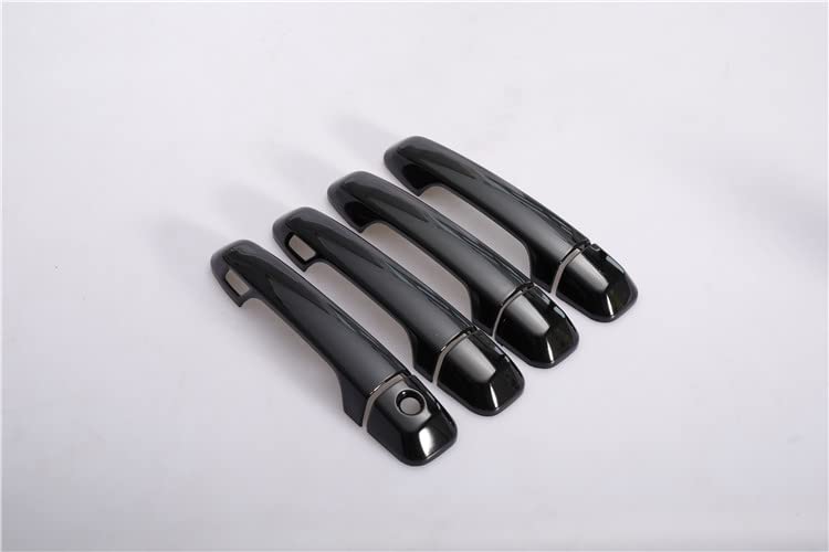 Fucaten Door Handle for Toyota Land Cruiser Prado 150 Series Set ABS Material with Smart Prevents Door Scratches and Nail Scratches Covers/Protectors