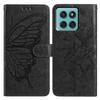 For Motorola Edge 60 Fusion 5G Case Butterfly Imprinted Wallet Stand PU Leather Flip Phone Cover with Strap