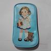 Mädchen Frauen Kinder Kleine Puppe Stift Federmäppchen Tasche Schreibwaren Kosmetik PU Niedlich