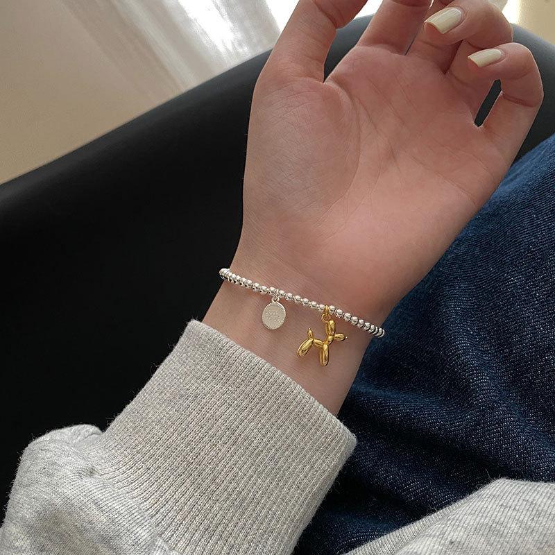 925 Sterling Silver Thai Silver Bracelet for Women Vintage Geometric Heart Love Lucky Punk Jewelry 2026 New