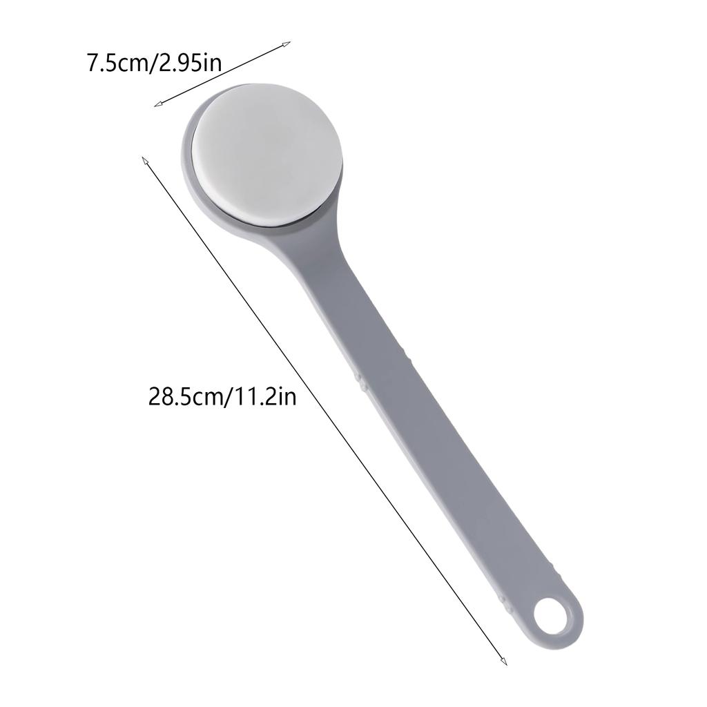 Lotion-Applikator, Duschgel-Bürste, gepolsterte Bürste mit langem Griff, zur Selbstanwendung für die Rückseite, Füße, Hautcreme, Sonnenschutz