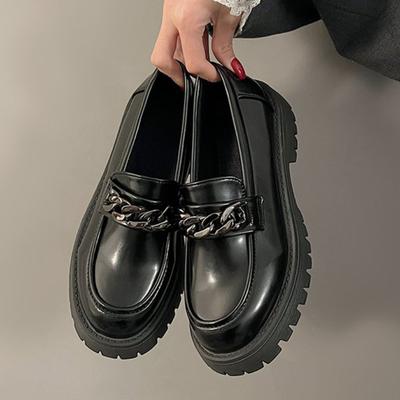Spring Women's British Style Luxury Designer Platform Mary Jane Loafers Shoes Jk Uniform Lolita Style Women Footwear Shoes