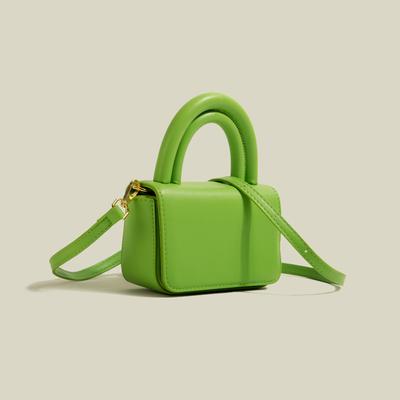 Light Luxury Simple Small Square Bag Women  Summer New Fashion Single Shoulder Crossbody Phone Bag PU Soft Face Handbag
