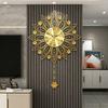 Modern Wall Clock Pendulum Wall Watch Luxury Decorative Large Interior Clocks Minimalist Silent Aesthetic Living Room Watches